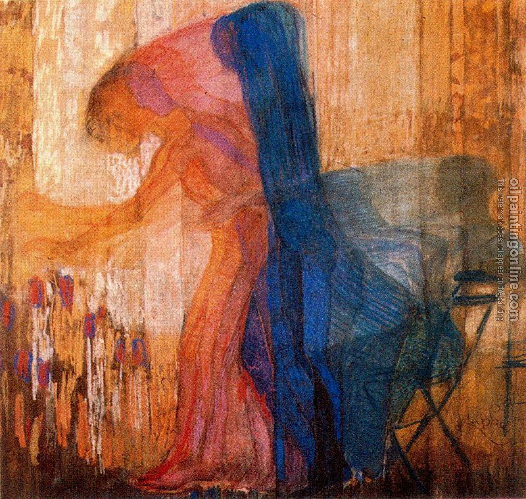 Frantisek Kupka - Woman Picking Flowers